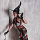 Retro dress 50s style Sarong 'Stylish witch', Dresses, Moscow,  Фото №1