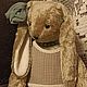  Зайка Варенька. Тедди Зверята. Ручные мишки Тедди (tamedteddybears). Ярмарка Мастеров.  Фото №9