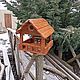 Заказать Кормушка для птиц и белок. Евгений. Ярмарка Мастеров. . Кормушки для птиц Фото №3