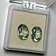 Аквамарины пара на серьги, 12.2 ct. Серьги классические. Камни натуральные, Jeweller138. Ярмарка Мастеров.  Фото №5