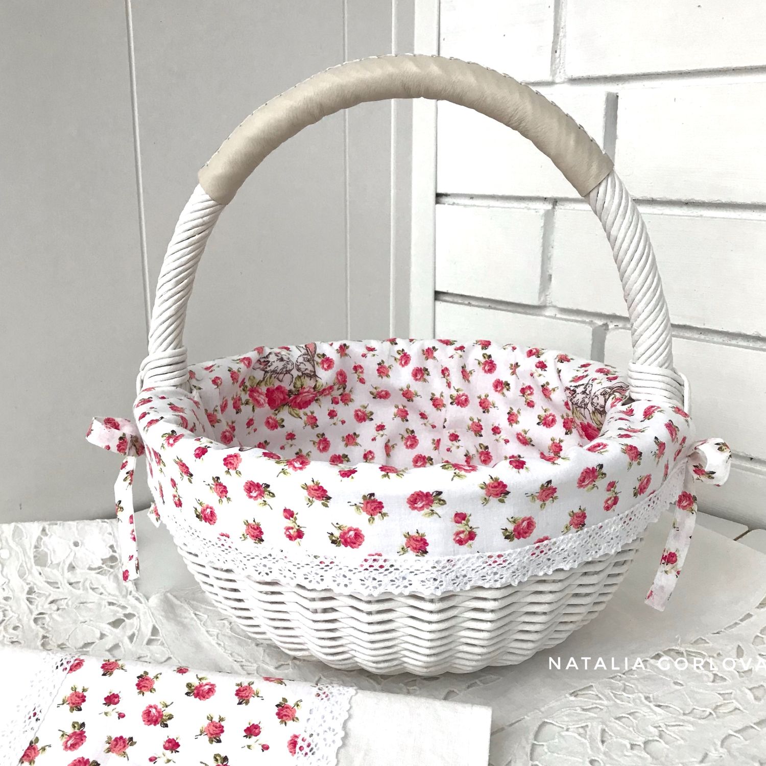 Корзина из ротанга своими руками