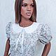 Платье " Прованс" серое со съёмным воротником. Платья. Lady_dress. Ярмарка Мастеров.  Фото №5
