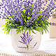 Bouquet in the style of Provence ' Lavender fragrance'. Composition. anna_rzn_floristika. My Livemaster. Фото №4