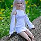 Заказать ООАК (Барби) Кукла Barbie из серии Looks Блондинка, GXB28. Анна (anna-draws). Ярмарка Мастеров. . Шарнирная кукла Фото №3
