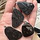 Кулоны из черного кремня. Кулон. gemstone. Ярмарка Мастеров.  Фото №4