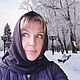 Заказать Шалетта "Кора" - зимняя теплая шапка-капор капюшон. Шалетта (shapkaplatok). Ярмарка Мастеров. . Капоры Фото №3