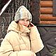 Объемная шапка "". Шапки. Домик Ольги Ладо. Ярмарка Мастеров.  Фото №4