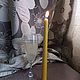 Свеча столовая (из пчелиного воска) 25*2,2 см, Свечи, Майма,  Фото №1