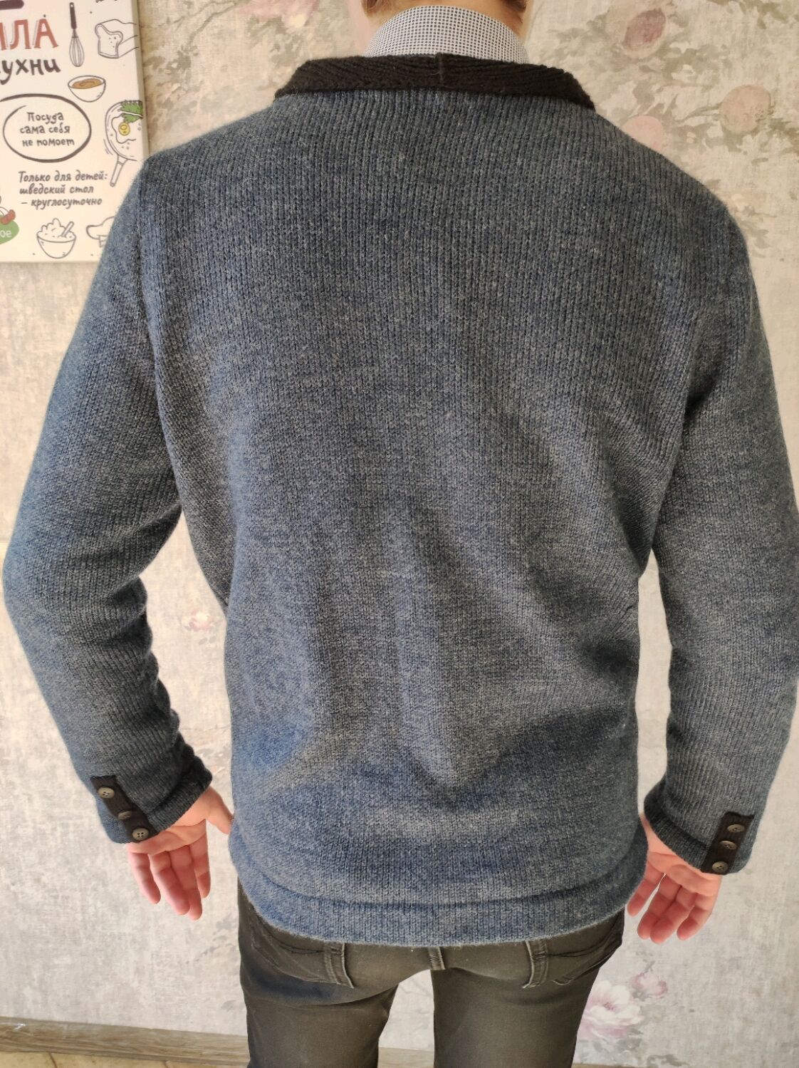 Вязаный однобортный пиджак в интернет-магазине на Ярмарке Мастеров ...