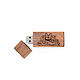 USB-флешка в корпусе из ореха. Подарочные флешки. ГудВуд: аксессуары из дерева. Ярмарка Мастеров.  Фото №5