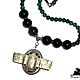 Necklace Scarab rainbow obsidian, chrysocolla, green agate. Necklace. Steampunk & Gothic Jewelry FDrag (FenixDrag). Online shopping on My Livemaster.  Фото №2