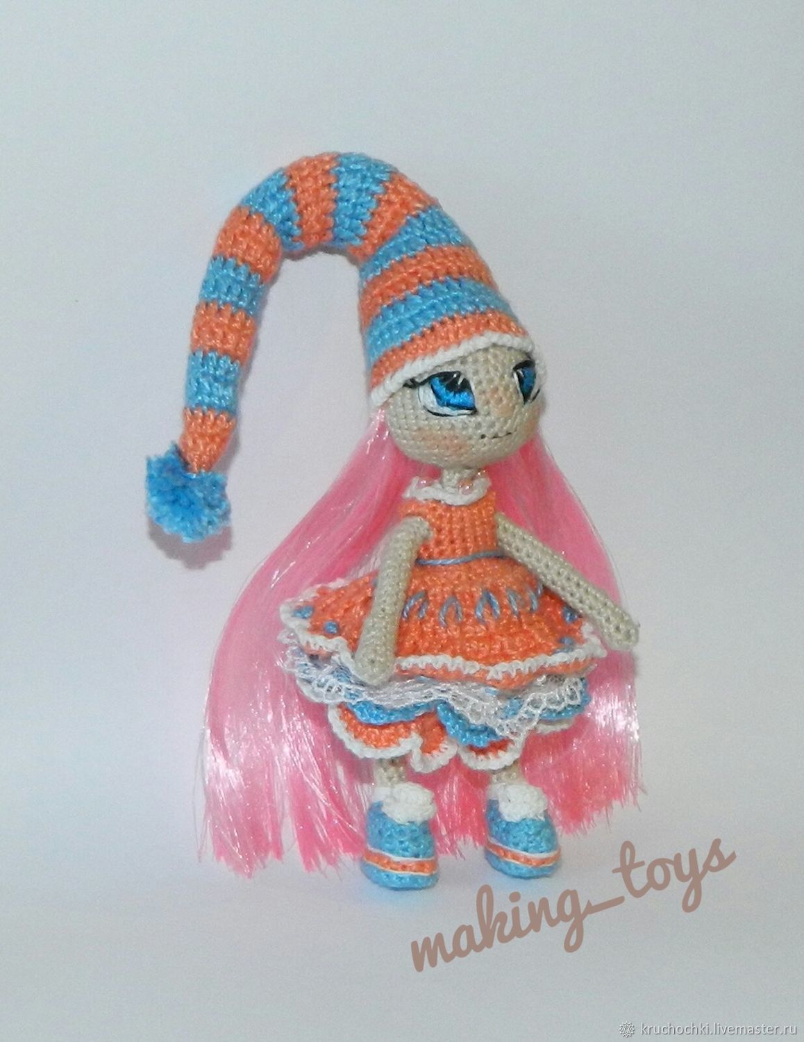 Кукла крючком Crochet doll в интернет-магазине на Ярмарке Мастеров | Мягкие  игрушки, Йошкар-Ола - доставка по России. Товар продан.