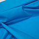 Хлопок джинс облегченный яркий голубой. Ткани. БАРХАТ Итальянские ткани (barhat-tkani). Ярмарка Мастеров.  Фото №6