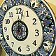 clocks, decorative,ceramic,round. Watch. Solo. Online shopping on My Livemaster.  Фото №2