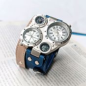 Часы механические наручные Bluer стимпанк женские мужские часы