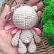 Мишка Щекастик. Амигуруми куклы и игрушки. @kukolkimarinki @manya.knits. Интернет-магазин Ярмарка Мастеров.  Фото №2