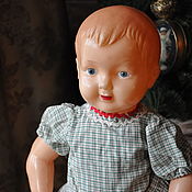 Винтаж handmade. Livemaster - original item Vintage dolls: Soviet celluloid dolls OXK. Handmade.