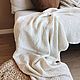 Linen plaid. Bedspread. 100% linen. Softened, Blankets, Minsk,  Фото №1