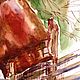 Заказать Акварель. Мини -плетень с крынками. Татиана. Ярмарка Мастеров. . Картины Фото №3