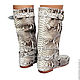 Order Women's boots of the Piton MALTA. Exotic Workshop Python Fashion. Livemaster. . High Boots Фото №3