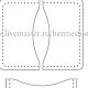 Выкройка картхолдер "Wave". Выкройки. Hermes tools - товары для кожевников. Интернет-магазин Ярмарка Мастеров.  Фото №2