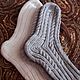  1 пара коричневые носочки 37-38 размер тёплые из шерсти. Носки. AccessoriesWool мягко и комфортно. Ярмарка Мастеров.  Фото №8