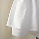 Order Bottom, a short white skirt trimmed with lace braid. Boho-Eklektika. Livemaster. . Skirts Фото №3