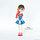 Order Master-class 'dress-up doll Summer sundress'. HandMade by Venelopa'TOYS. Livemaster. . Knitting patterns Фото №3