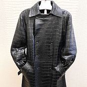 Мужская одежда handmade. Livemaster - original item Men`s jacket, made of genuine calfskin, in black color!. Handmade.