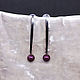 Order Earrings Cherry. Himawari shop. Livemaster. . Stud earrings Фото №3