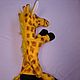 Giraffe. Glove puppet. Puppet show. teatr.tati. My Livemaster. Фото №6