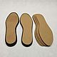 Leather Shoe insoles, Materials for making shoes, Moscow,  Фото №1