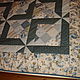 Лоскутное одеяло "Голубой ПРОВАНС". Одеяла. Котерева Людмила (Ludmila Quilt). Ярмарка Мастеров.  Фото №4
