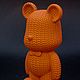 Фигурка-Игрушка 3D "Вязаный Мишка". Игрушки. LP Studio. Интернет-магазин Ярмарка Мастеров.  Фото №2