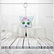 keychain: Soft toys: Kitty. Key chain. svetlana-xsf. My Livemaster. Фото №4