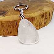 Сумки и аксессуары handmade. Livemaster - original item Keychain with a stone (rhinestone, quartz). Handmade.