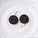 Order 'Oreo ' pendant and earrings. Country Cottage. Livemaster. . Jewelry Sets Фото №3