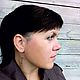 Серьги "Ключ к счастью". Серьги классические. IrinaBonua. Ярмарка Мастеров.  Фото №4