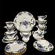 Винтаж: Чайный сервиз.Royal Albert. Розы в лунном свете. Сервизы винтажные. TABLETOP. Интернет-магазин Ярмарка Мастеров.  Фото №2