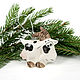 Goat Toy for Christmas tree, Christmas decorations, Sergiev Posad,  Фото №1