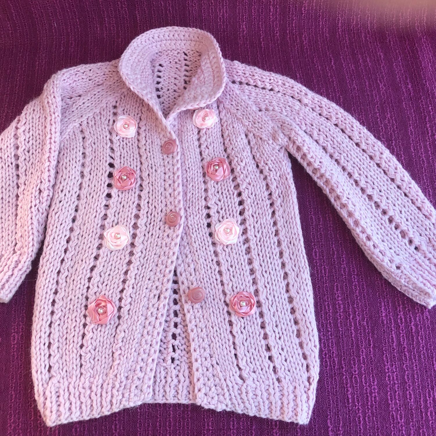 Детская вязаная кофта, для девочки 3- 5 лет в интернет-магазине на ...
