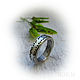 Silver ring 'Harmony'. Rings. BOR.N | avtorskoe serebro. Online shopping on My Livemaster.  Фото №2