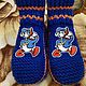 Вязаные тапочки "Дисней Дональд Дак" Disney Donald Duck. Тапочки. Любимые Тапочки - Для всей семьи. Интернет-магазин Ярмарка Мастеров.  Фото №2