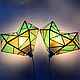 Stained glass lamp (sconce) ' Two hearts». Sconce. tiffanarium (Tiffanarium). My Livemaster. Фото №6