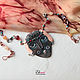 Necklace 'Africa' copper, silver, gold, agate, glass. Necklace. Ekart Ekaterina Dmitrieva. My Livemaster. Фото №4