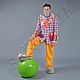 Costumes: The clown in ruffle. Carnival costumes. sartoria-1. Online shopping on My Livemaster.  Фото №2