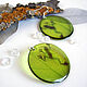 Transparent Pendant Green Frog Rustic Boho Swamp. Pendants. WonderLand. My Livemaster. Фото №6