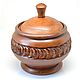 Order Jar-Cup made of wood carved. GoodWood. Livemaster. . Jars Фото №3