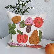 Для дома и интерьера handmade. Livemaster - original item Pillow: Decorative children`s pillow Summer. Handmade.