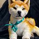 Realistic Akitu-Inu Puppy. Stuffed Toys. zubarevairina. My Livemaster. Фото №6